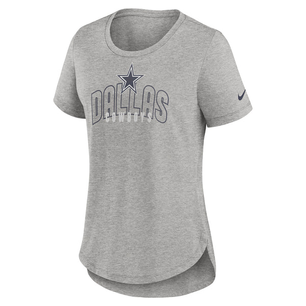 Dallas Cowboys Nike Rewind Logo Tri-Blend T-Shirt