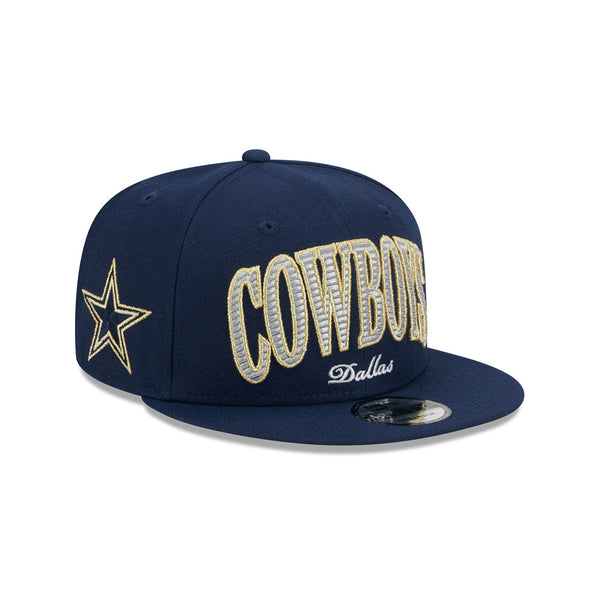 Dallas Cowboys New Era Circle Low Profile 9FIFTY Snapback Hat