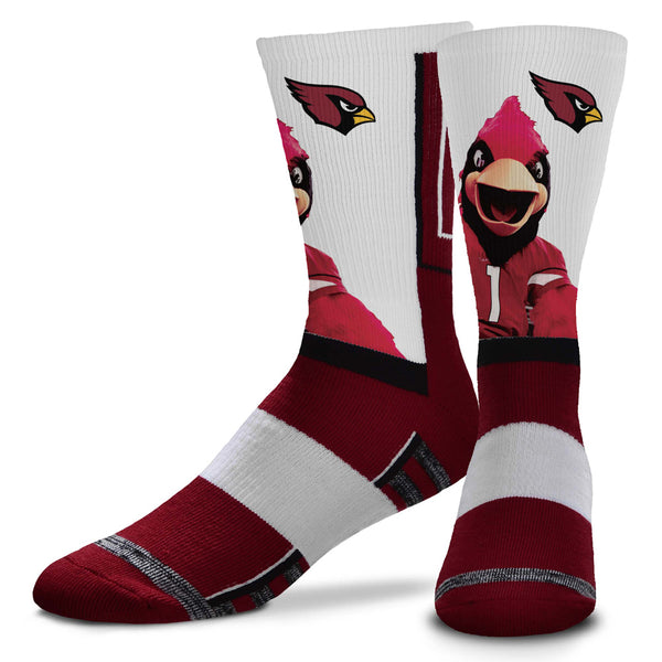 Lateral Crew Socks Arizona Cardinals - Shop Mitchell & Ness