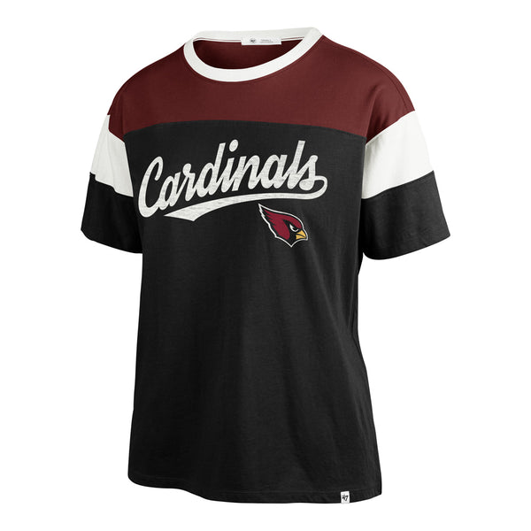 47 Women's Arizona Cardinals Breezy Black T-Shirt