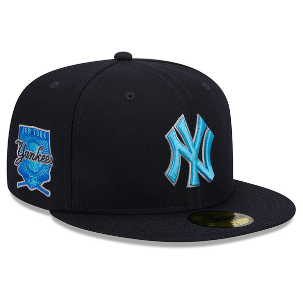 Men's New York Yankees New Era Graphite 2022 Father's Day 39THIRTY Flex Hat