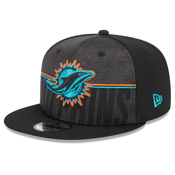 Miami Dolphins 2023 Training 9FIFTY Snapback Hat, Blue, NFL by New Era