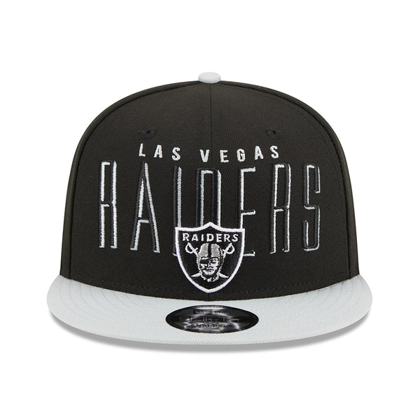 Las Vegas Raiders New Era NFL 9Fifty 950 Snapback Cap Hat Graphite