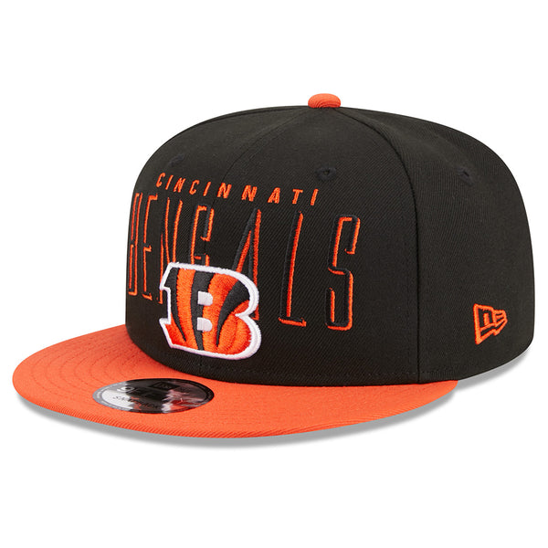 Cincinnati Bengals New Era Black/Orange 2022 NFL Draft 39THIRTY Flex Hat