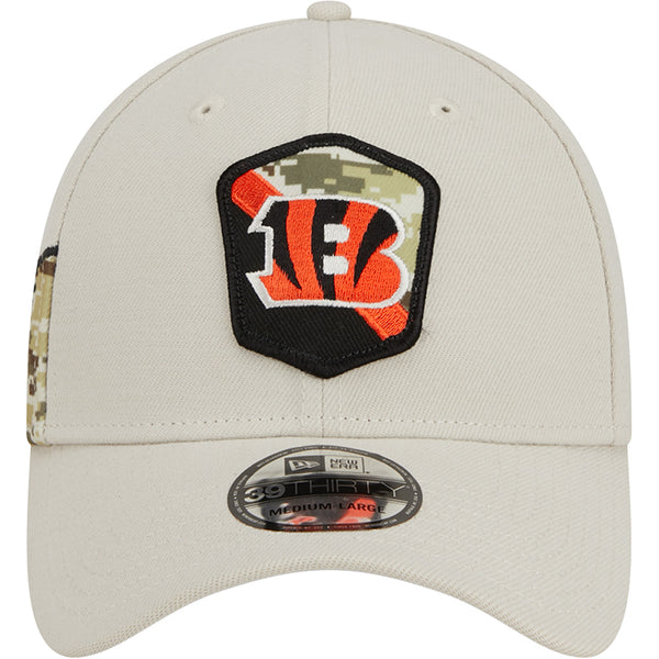 Cincinnati Bengals New Era 2021 Salute To Service 39THIRTY Flex