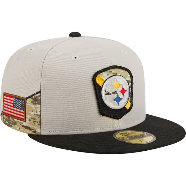 Pittsburgh Steelers Salute To Service Low Profile 59FIFTY, 49% OFF