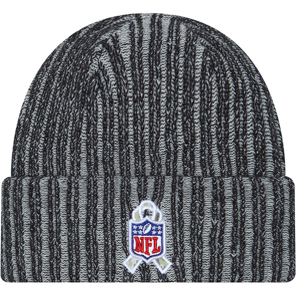 New Era Men's Pittsburgh Steelers Salute to Service Black Knit