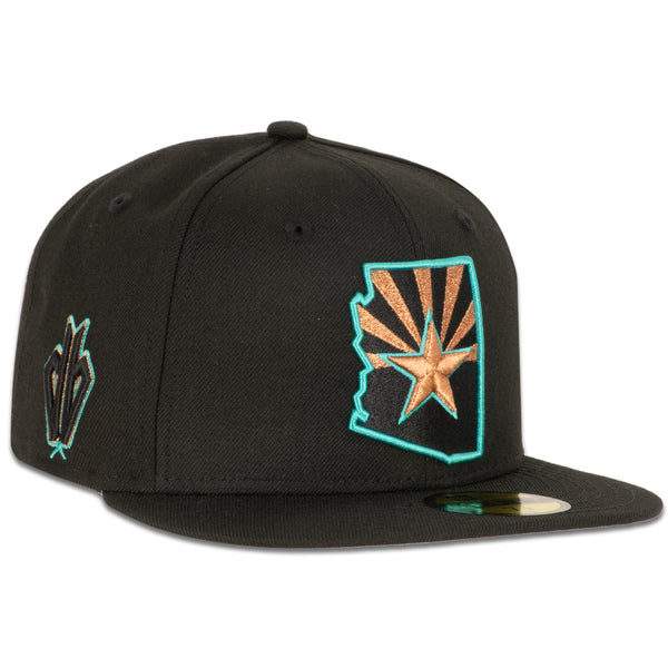 New Era x Politics Seattle Mariners 59FIFTY Fitted Hat - Gold/Copper