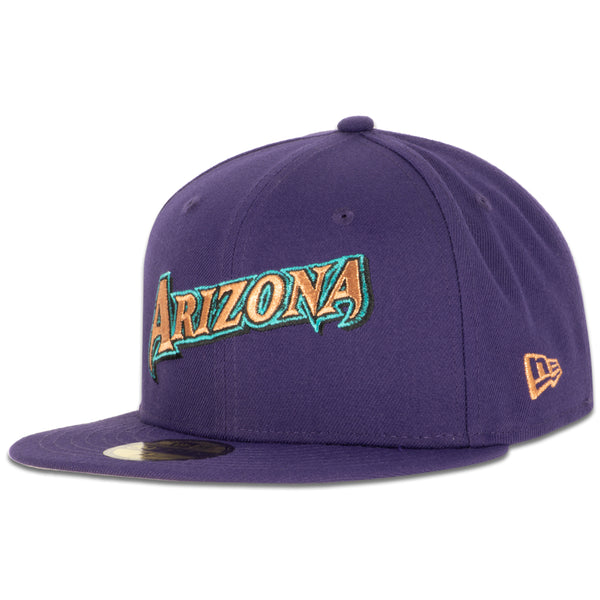 Arizona Diamondbacks SWIRL Purple Fitted Hat by New Era