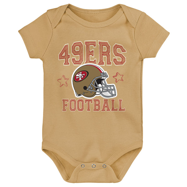 NFL San Francisco 49ers Infant Outerstuff Born to Be 3-Piece Onesie Se -  Just Sports