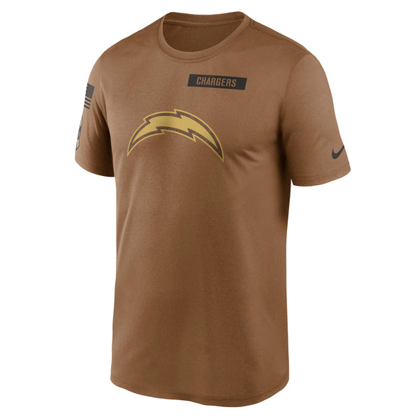 Los Angeles Chargers Nike 2023 Salute To Service Long Sleeve T-Shirt - Brown