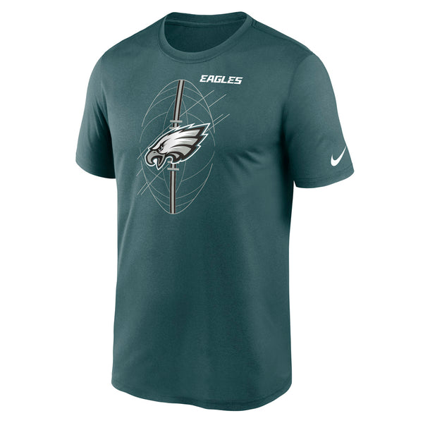 Nike Men's White Philadelphia Eagles Icon Legend Performance T-shirt