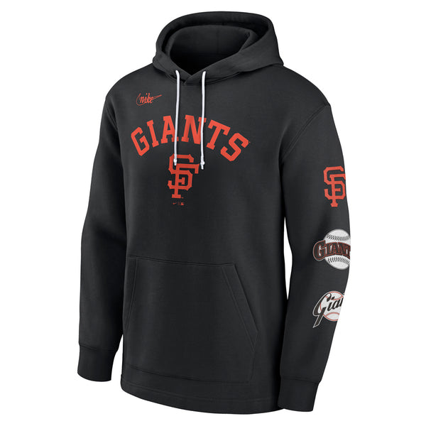 San Diego Padres Nike Youth Rewind Lefty Pullover Hoodie - Navy