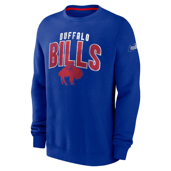 Nike Buffalo Bills Sideline Club Full Zip Sweatshirt