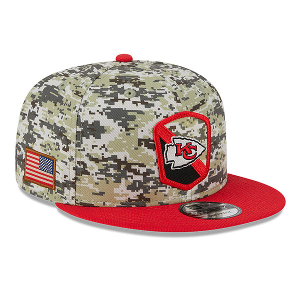 Cleveland Browns 2023 Salute to Service Camo 9FIFTY Snapback Hat, NFL by New Era