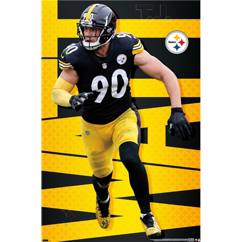 For Bare Feet Pittsburgh Steelers T.J. Watt Player Socks