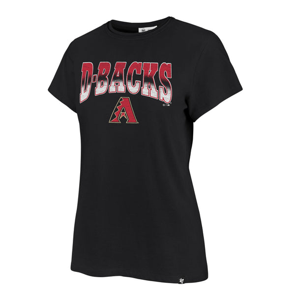 47 Brand / Women's Arizona Diamondbacks Black Fade Frankie T-Shirt