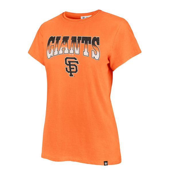 Women's '47 Cream Cleveland Browns Frankie T-Shirt