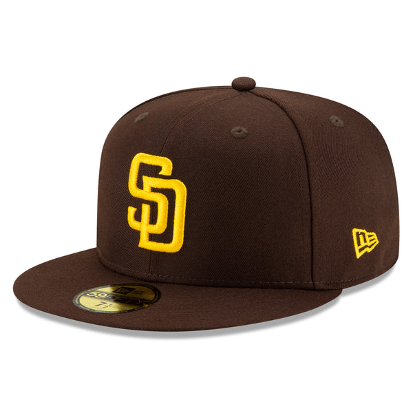 San Diego Padres New Era Wheat 59FIFTY Fitted Hat - Tan