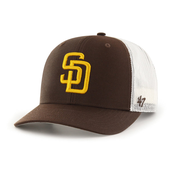 San Diego Padres '47 Black on Black Captain Snapback Hat