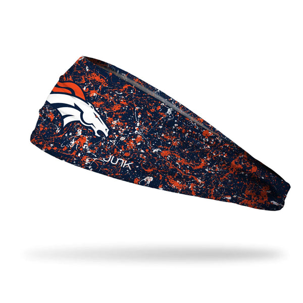 For Bare Feet Denver Broncos Rainbow Cozy Socks