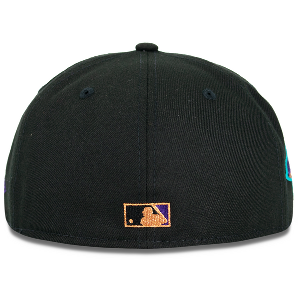 New Era Arizona Diamondbacks Black Purple Edition 59Fifty Fitted Hat, EXCLUSIVE HATS, CAPS