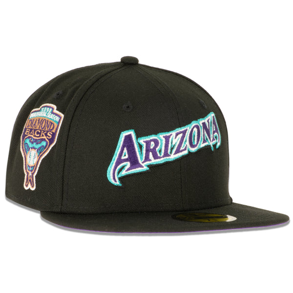 New Era 59Fifty Arizona Diamondbacks Pinstripe Heroes Script Logo