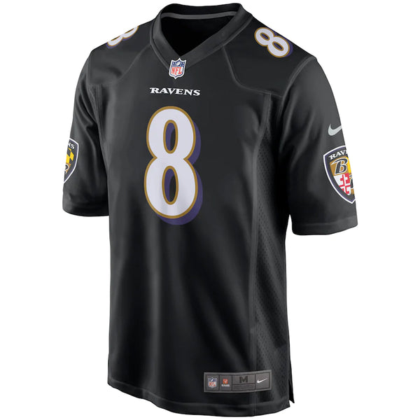 Nike Baltimore Ravens NFL Alternate Jersey - Lamar Jackson Black