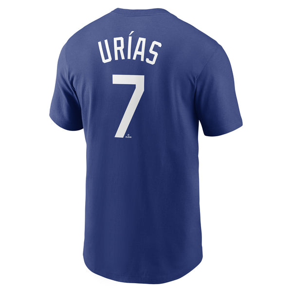 MLB Los Angeles Dodgers Julio Urias Nike Name & Number Tee - Just