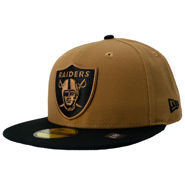 NFL Las Vegas Raiders New Era Two-Tone Canvas 59FIFTY - Just Sports