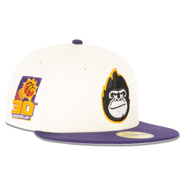 Los Angeles Lakers New Era Alternate City Edition 59FIFTY Fitted Hat - Purple 6 7/8