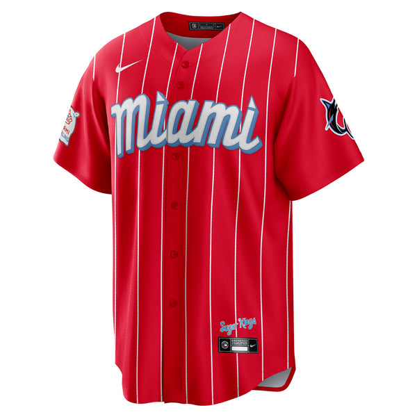 MLB Miami Marlins Nike City Connect Replica Jersey - Just Sports