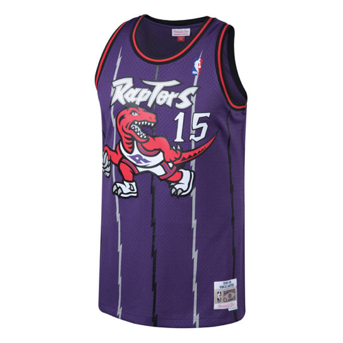  Mitchell & Ness NBA® Hyper Hoops Swingman Jersey Raptors 1998 Vince  Carter Purple LG : Clothing, Shoes & Jewelry
