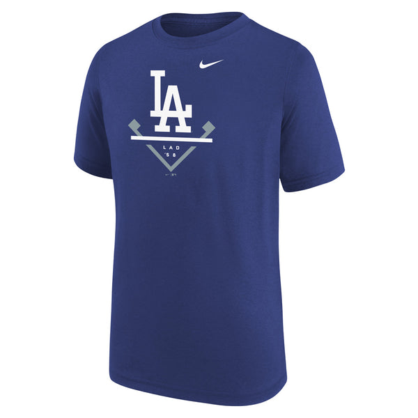 Outerstuff Los Angeles Dodgers Youth Replica Jersey - White White / L