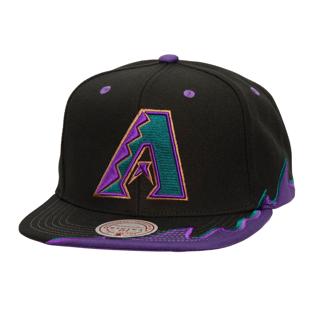 MLB Arizona Diamondbacks Mitchell &amp; Ness Rising Tide Snapback