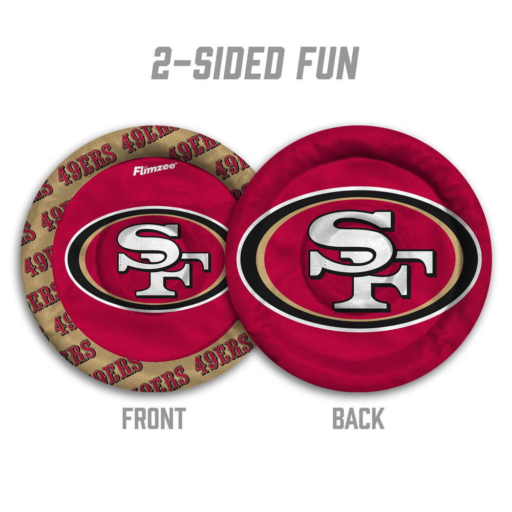 NFL San Francisco 49ers Flimzee Bean-Bag Flying Disc