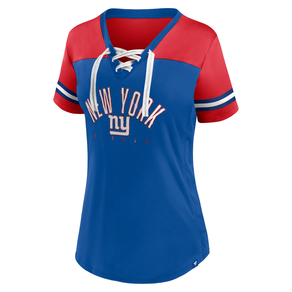 NFL New York Giants Women&#39;s Fanatics Blitz &amp; Glam Fashion Top