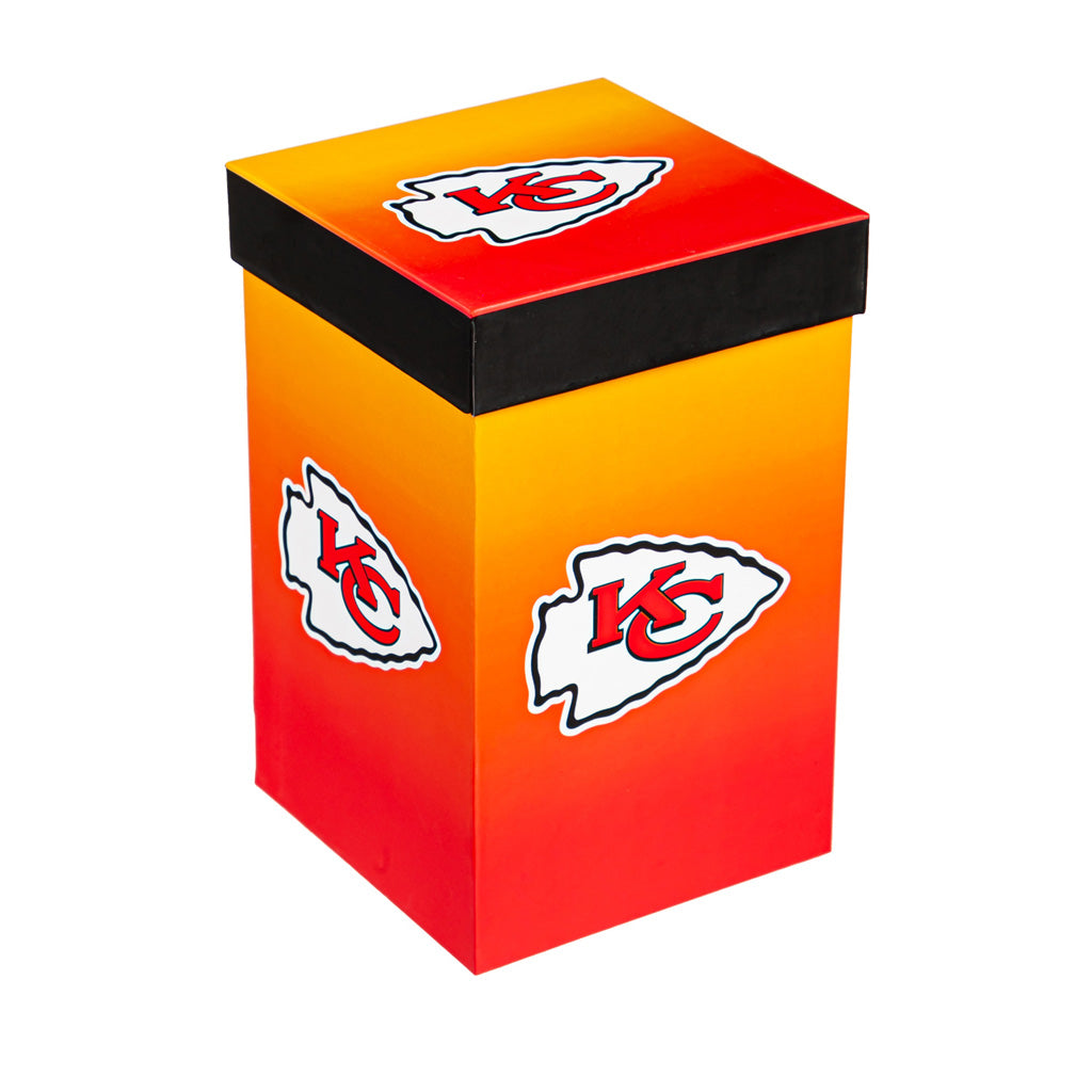 NFL Kansas City Chiefs Evergreen 17oz Boxed Travel Latte Mug