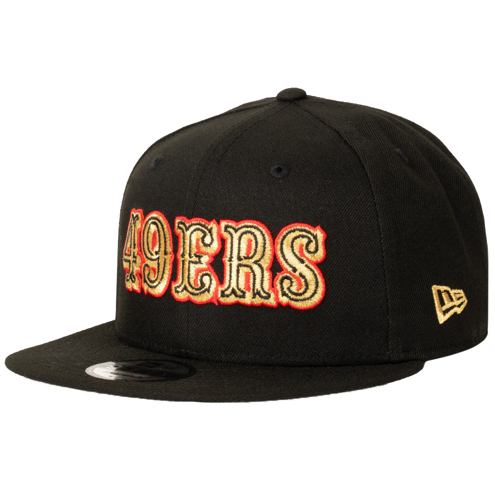 NFL San Francisco 49ers New Era Team Gold 9FIFTY Snapback Hat