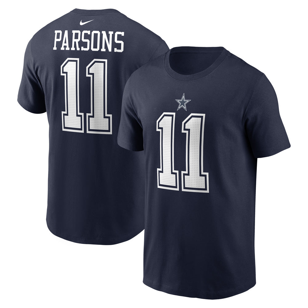 NFL Dallas Cowboys Micah Parsons Nike Player Pride Name &amp; Number Tee