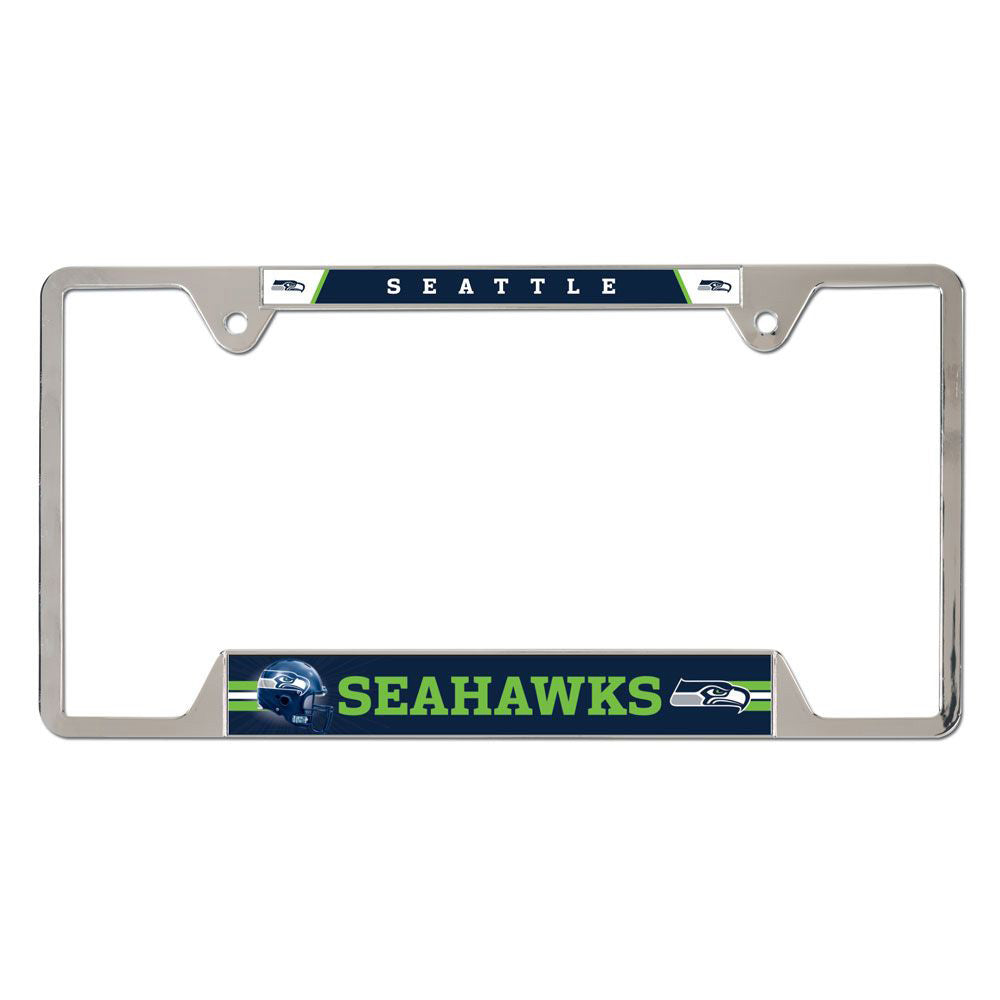 NFL Seattle Seahawks WinCraft Metal License Plate Frame