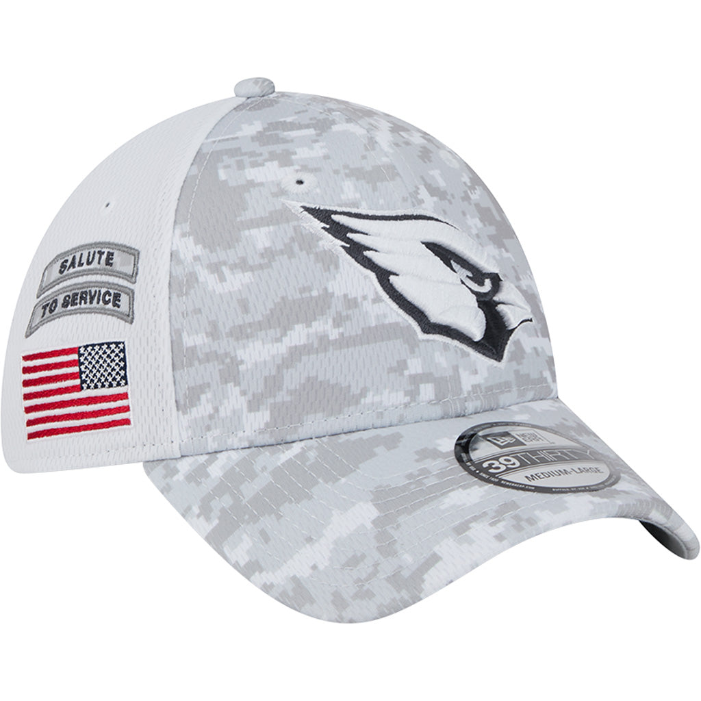 NFL Arizona Cardinals New Era 2024 Salute to Service 39THIRTY Flex Fit Hat