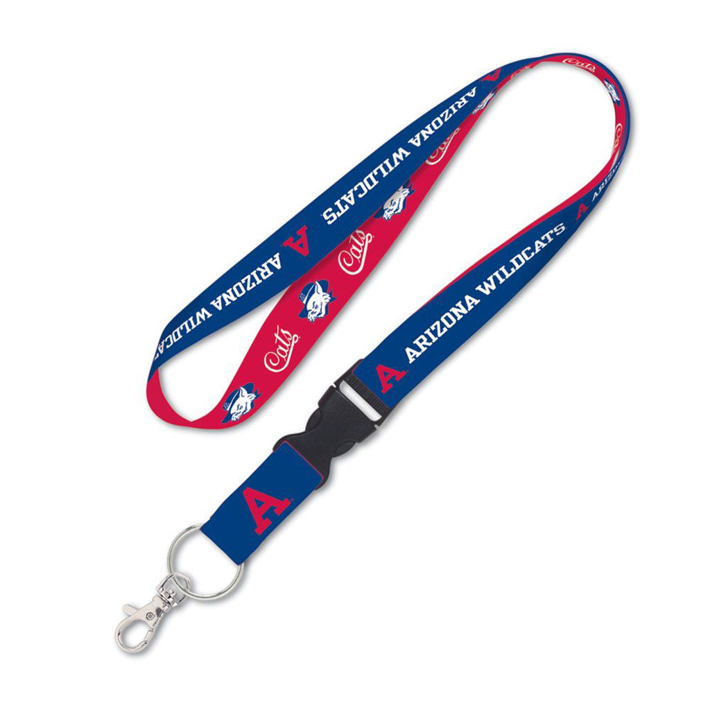 NCAA Arizona Wildcats WinCraft &quot;A&quot;/Cats Reverse Lanyard