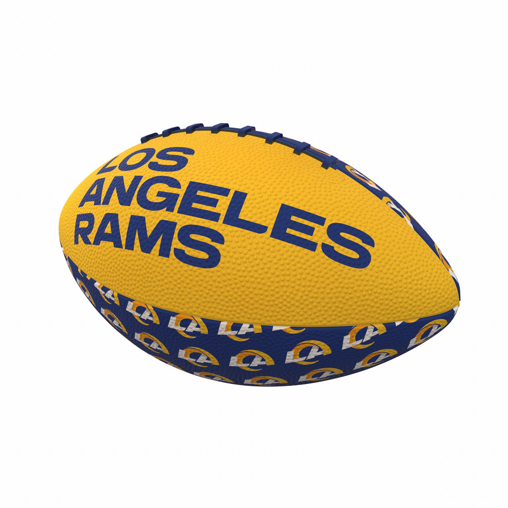 NFL Los Angeles Rams Logo Brands Mini Rubber Ball