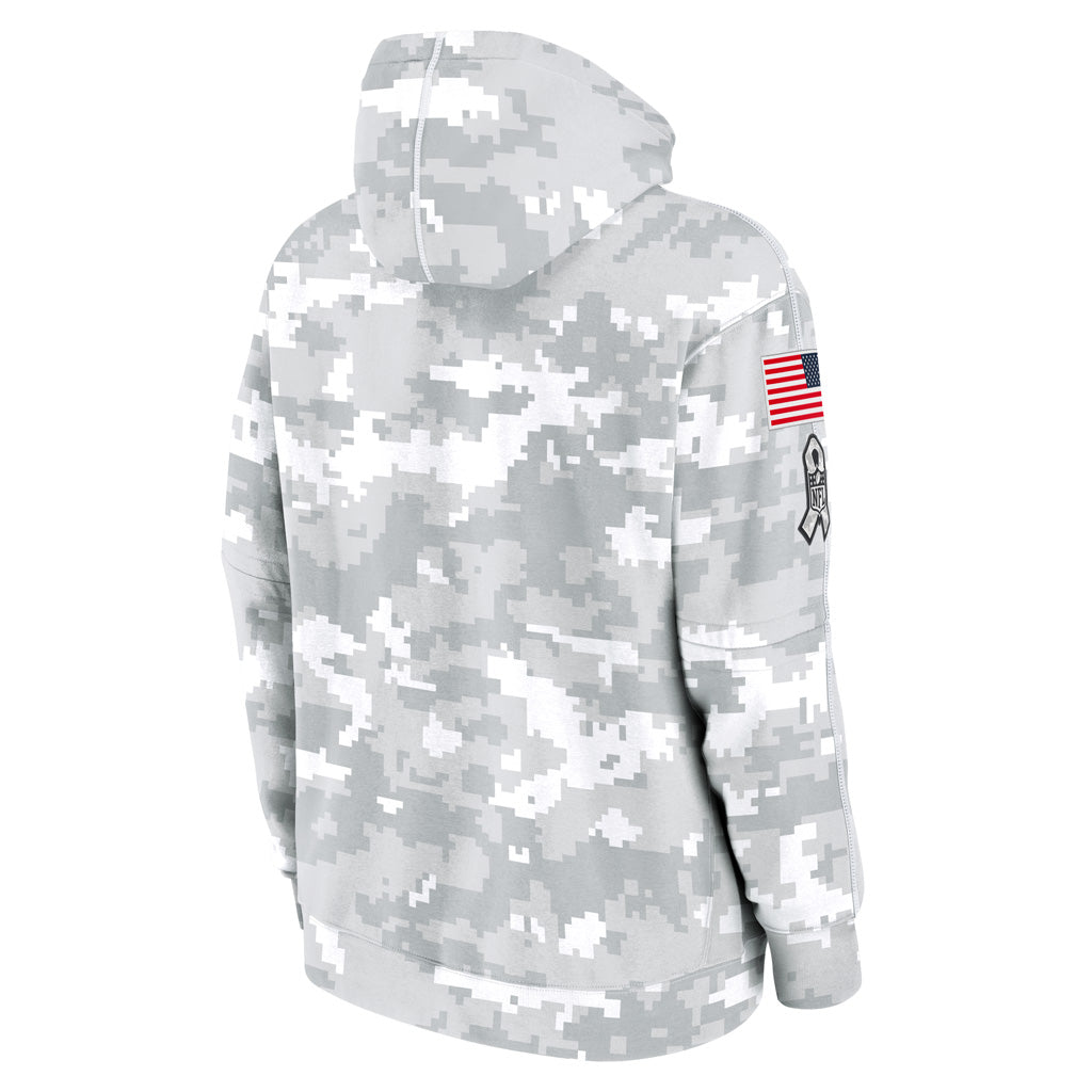 NFL Baltimore Ravens Nike 2024 Salute to Service Club Hoodie