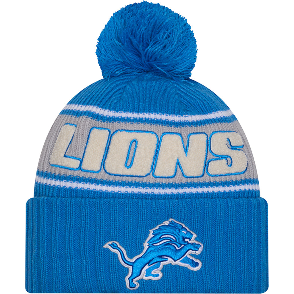 NFL Detroit Lions New Era 2024 Sideline Sport Knit Hat