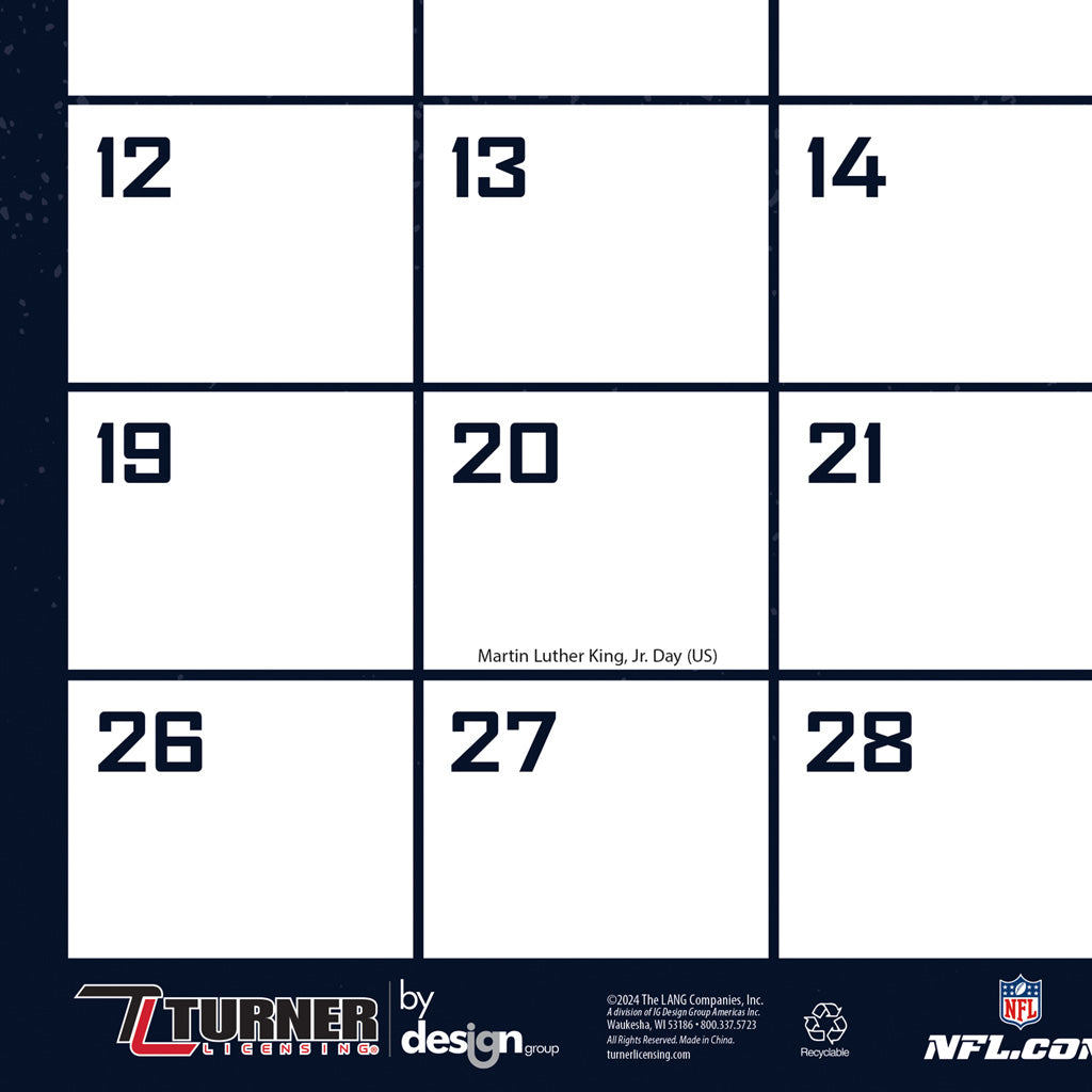 NFL Chicago Bears 2024-2025 Desk Calendar