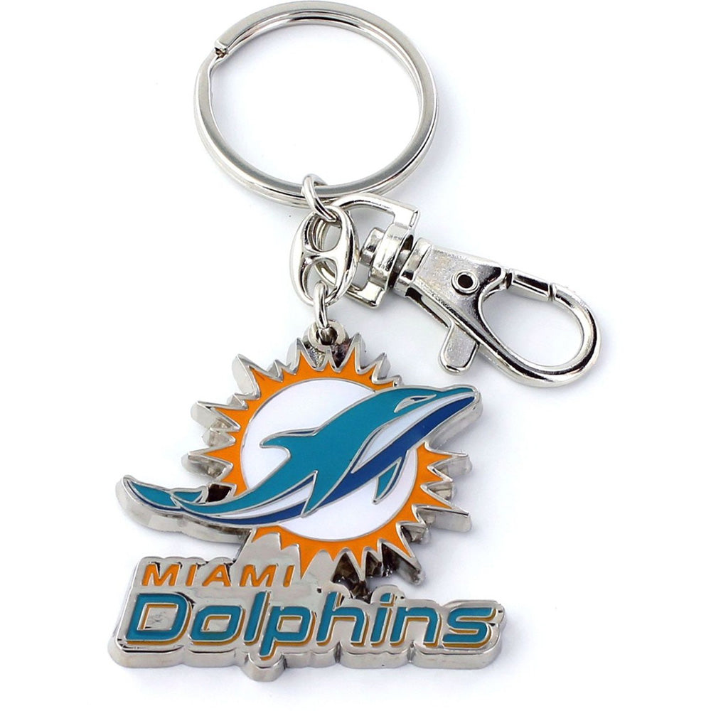 NFL Miami Dolphins Aminco Logo Keychain