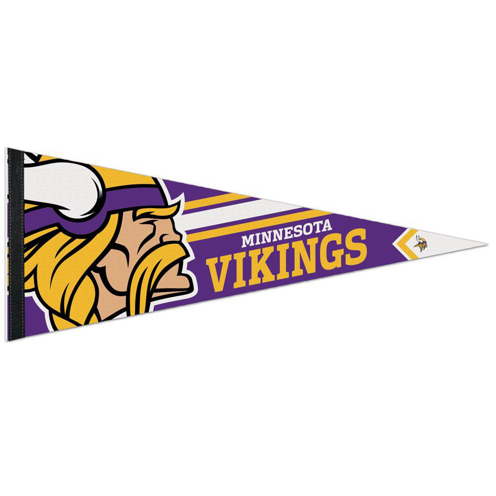 NFL Minnesota Vikings WinCraft Stripe Premium Pennant