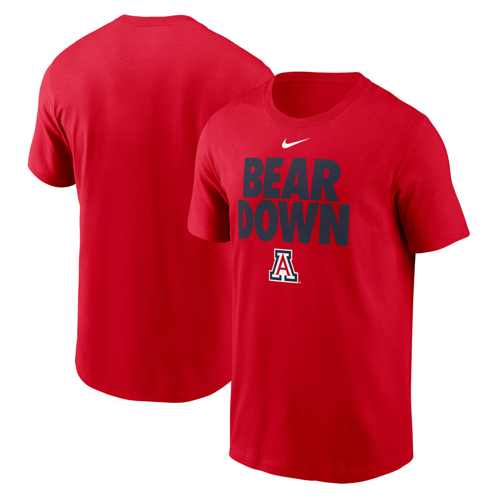 NCAA Arizona Wildcats Nike Bear Down Ultimate Chant Essential T-Shirt